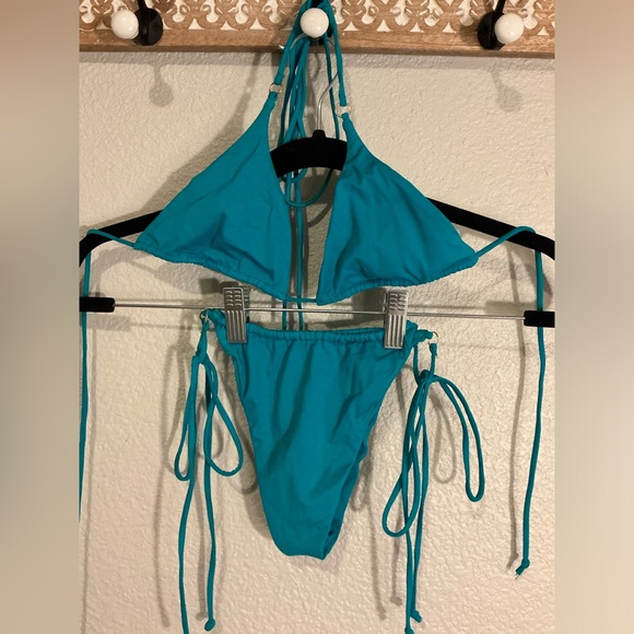 Away That Day Bikini Set Saphire Blue Size S - Picture 4 of 9